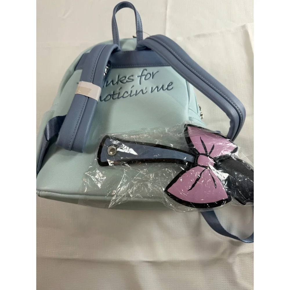 Loungefly Disney Winnie the Pooh Eeyore Mini Backpack‎ Blue Detachable Tail NWT